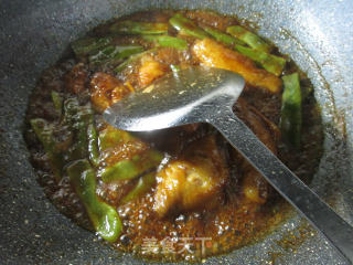 Braised Medium Fin with Oily Beans recipe