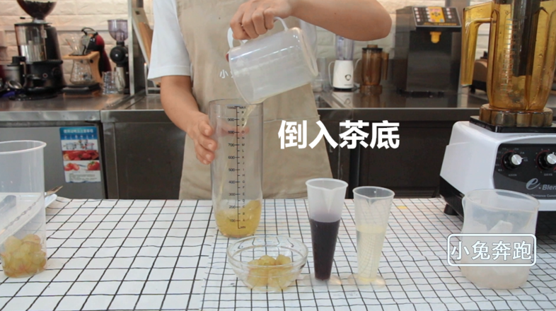 Bunny Run Milk Tea Tutorial: How to Hi Tea Succulent Grapes recipe