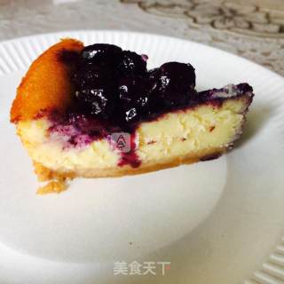 #aca烤明星大赛#blueberry Heavy Cheesecake recipe