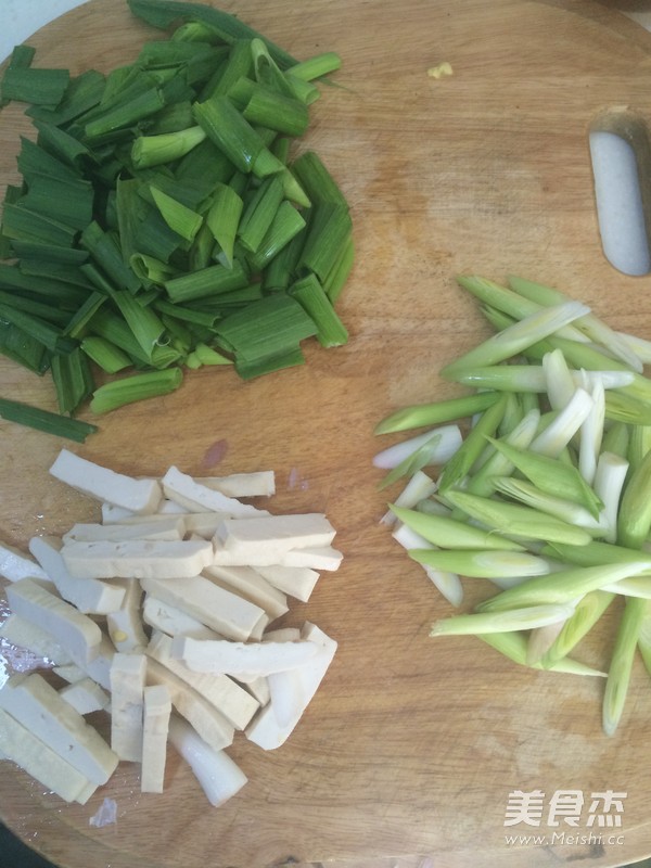 Bacon Stir-fried Garlic recipe