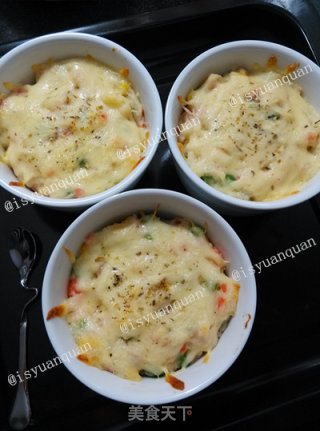 Cheese Baked Mashed Potatoes recipe