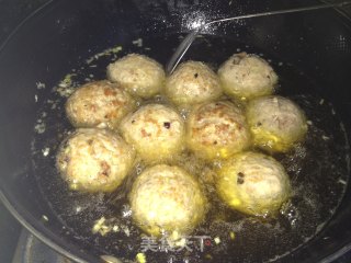 Meat Ball with Soy Sauce recipe