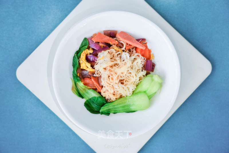 Home-style Fried Rice Noodles recipe