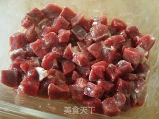 Black Pepper Beef Cubes recipe