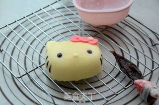 4 Inch Kitty Steamed Cake recipe