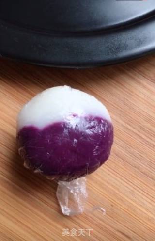 Yam Purple Sweet Potato Ball recipe