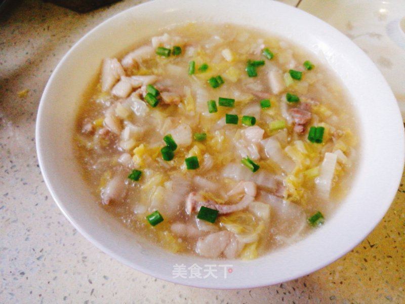 Simple and Delicious Spicy Soup with Shredded Pork recipe