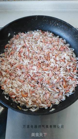 Best Calcium Supplementation in The Sea in Spring~~~ Stir-fried Shrimp Rice recipe