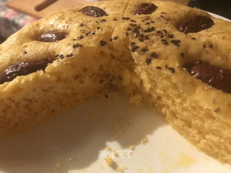 Pumpkin Steamed Cake recipe