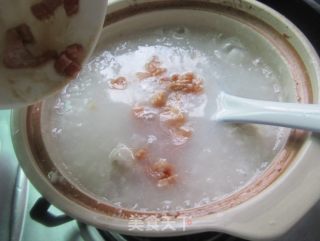 Fresh Lotus Seed Pork Porridge recipe