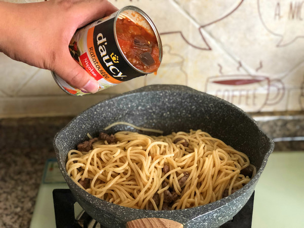 Black Pepper Beef Pasta recipe