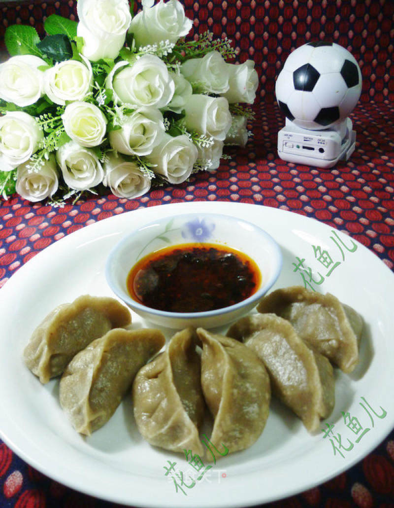 Steamed Dumplings with Beef and Buckwheat Flour with Green Onion recipe