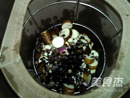 Fat-regulated Black Rice Yam Paste recipe