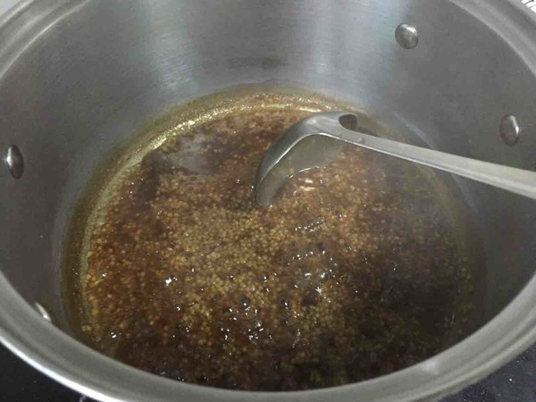 Rose Brown Sugar Millet Porridge recipe