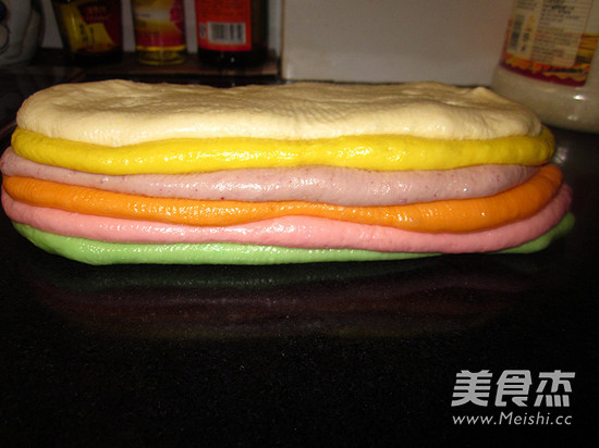 Rainbow Toast recipe