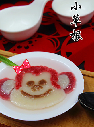 Cute Monkey Yingchun Tangyuan recipe