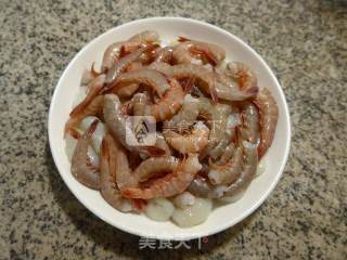 Steamed Fish Eggs with Sea Prawns recipe