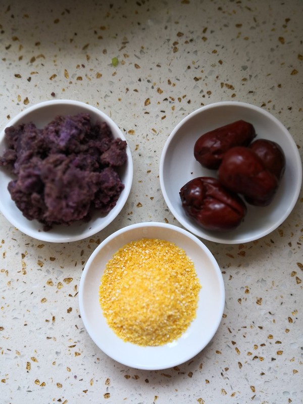 Purple Potato and Red Date Soup recipe