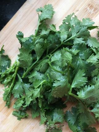 Cilantro Shrimp Congee recipe