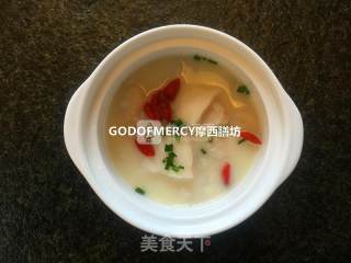 The Nutritionist on The Mother's Day Table--liquid Gold Cod Fish Soy Milk Soup recipe