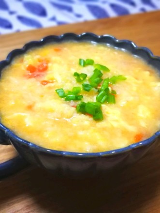 Tomato and Egg Pimple Soup
