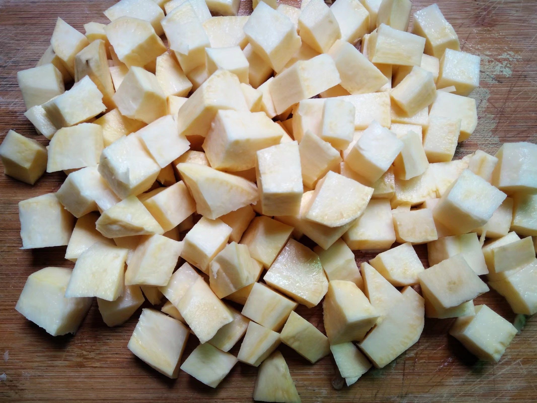 Yellow Heart Sweet Potato Congee recipe