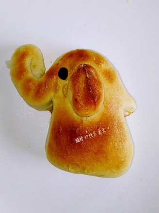 Meat Floss Baby Elephant Bread