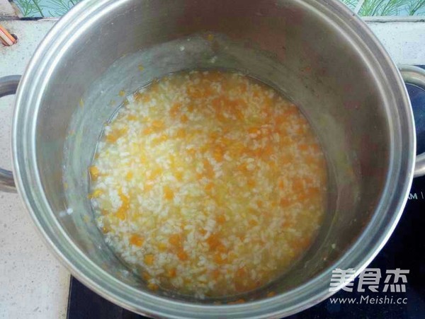 Pumpkin Apple Rice Porridge recipe