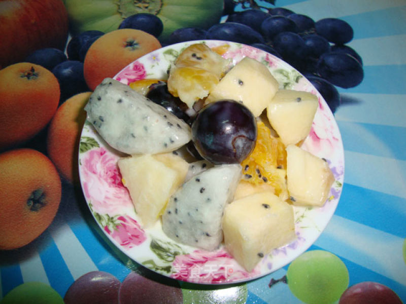 Honey Butter Fruit Plate recipe