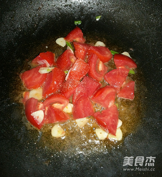 Sauteed Tomatoes with Okra recipe