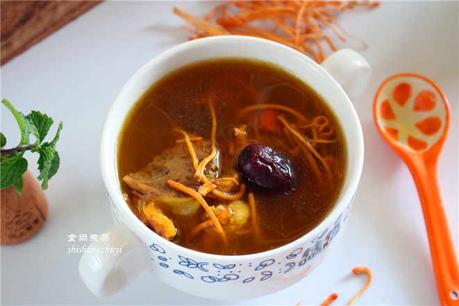 Cordyceps Flower Big Bone Red Date Soup recipe