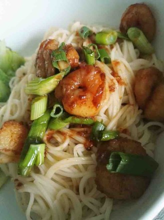 Shacha Seafood Noodles recipe