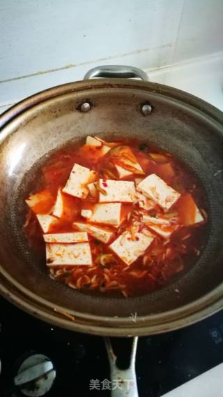 Shrimp Skin Stewed Tofu recipe