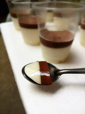 Two-color Panna Cotta recipe