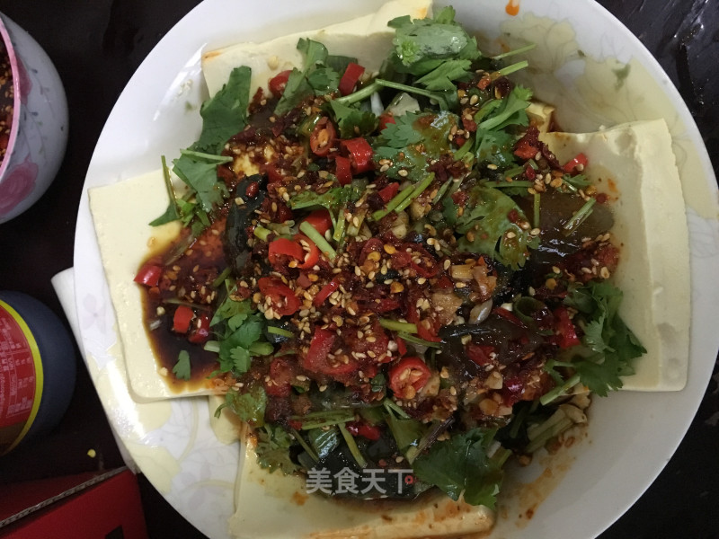 Tofu with Songhua Egg recipe