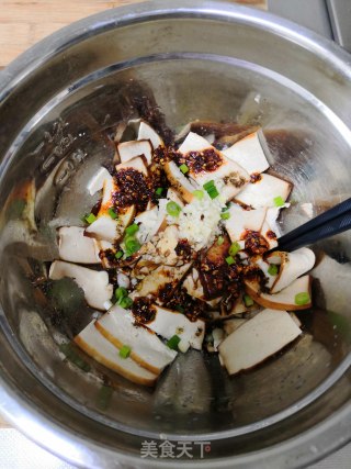 Dried Tofu with Cold Dressing recipe