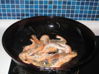Stir-fried Shrimp with Green Pepper recipe
