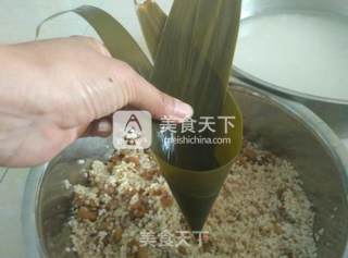 Teriyaki Chicken Dumpling with Egg Yolk recipe