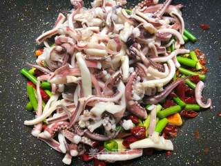 Spicy Squid Whisk recipe