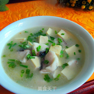 Diced Tofu Soup recipe