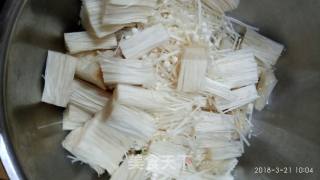 Enoki Mushroom and Egg Soup recipe