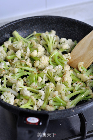 Stir-fried Cauliflower recipe