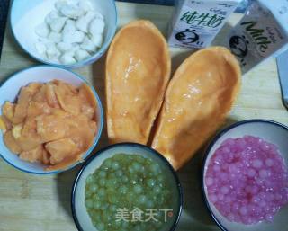 Colorful Papaya and Sago ~ A Feast of Vision recipe