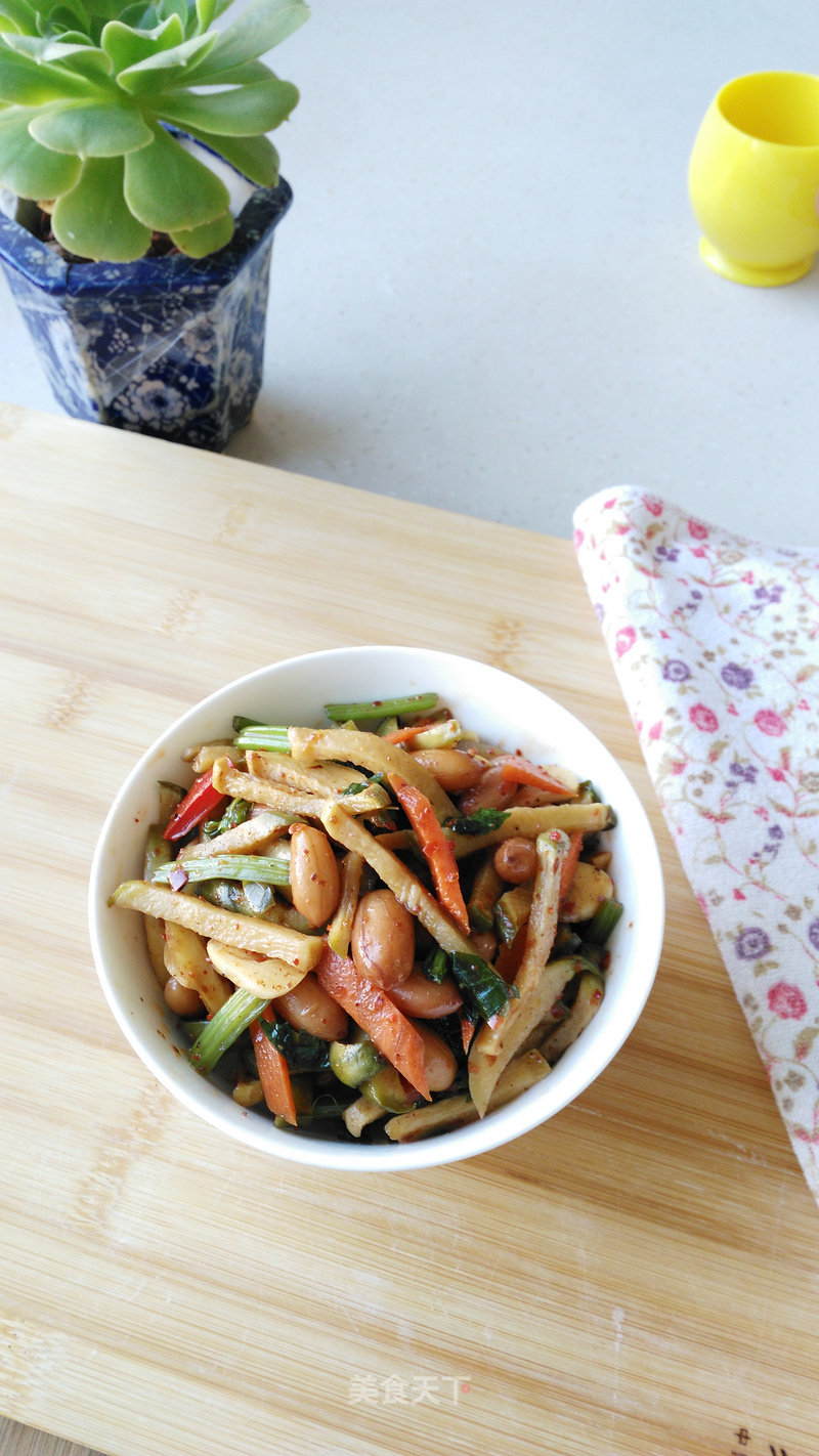 Pickled Instant Dried Radish recipe