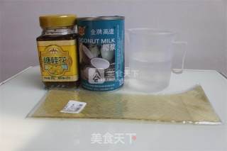 Coconut Osmanthus Cake recipe