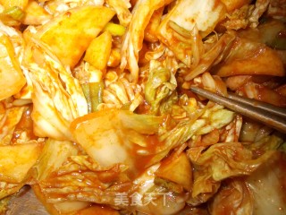 Homemade Spicy Cabbage recipe