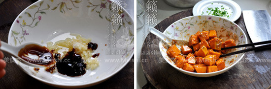 Pumpkin in Oyster Sauce recipe