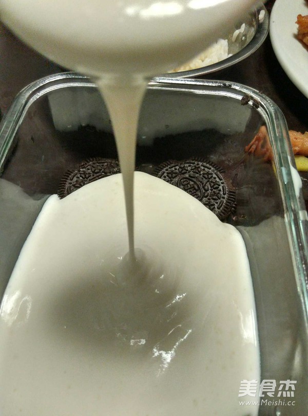 Oreo Yogurt Jelly recipe