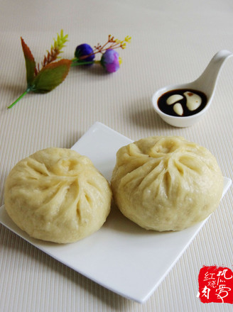 Steamed Buns with Bamboo Shoots Stuffing recipe