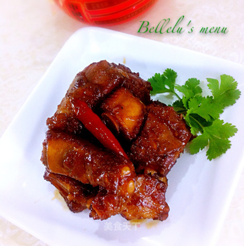 Nourishing Braised Pork Ribs recipe